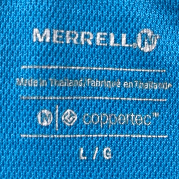 Merrell Coppertec Wool Blend 1/2 Zip Base Layer - Picture 3 of 11